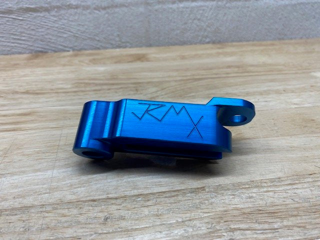 JRMX KLX110 Brake Arm Delete - Blue